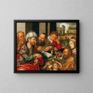 Jan Sanders Van Hemessen - The Parable of the Merciless Creditor.webp