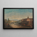 Château du côté du viaduc de Pancer - Jan Seydlitz — inramlat konstverk på väggen