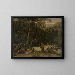 Jan Siberechts - Saint Francis of Assisi Preaching to the Animals.webp