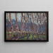 Bosquet de bouleaux - Jan Stanisławski — inramlat konstverk på väggen