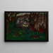 Botanisk trädgård - Jan Stanisławski — inramlat konstverk på väggen