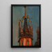 Flèche de l'église Sainte-Marie à Cracovie - Jan Stanisławski — inramlat konstverk på väggen