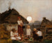 Dîner - Jan Stanisławski — vy av konstverket