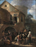 En grupp bönder - Jan Steen — vy av konstverket
