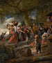 En gris tillhör grishuset - Jan Steen — vy av konstverket