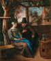 En beundrare med en ung kvinna - Jan Steen — vy av konstverket