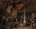 Bröllop i en by - Jan Steen — vy av konstverket