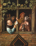 retoriker vid fönstret - Jan Steen — vy av konstverket