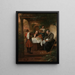 Emmaüs-måltid - Jan Steen — inramlat konstverk på väggen