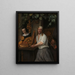 bagaren Arent Oostwaard och hans fru Catharina Keizerswaard - Jan Steen — inramlat konstverk på väggen