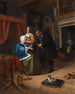 La fille malade - Jan Steen — vy av konstverket