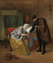 La femme malade - Jan Steen — vy av konstverket