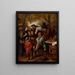 L'arracheur de dents - Jan Steen — inramlat konstverk på väggen