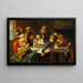 La Fête de la douzième nuit - Jan Steen — inramlat konstverk på väggen