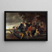 Le joyeux retour à la maison - Jan Steen — inramlat konstverk på väggen