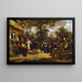 Bröllop i byn - Jan Steen — inramlat konstverk på väggen