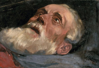 Jan Toorop - Head of an Old Man study.webp