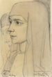 Portrait de Treesje Westermann Mère Thérèse Huf de Bethani - Jan Toorop — vy av konstverket