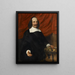 Joan Willemsz Blaeu 1596-1673 - Jan van Rossum — inramlat konstverk på väggen