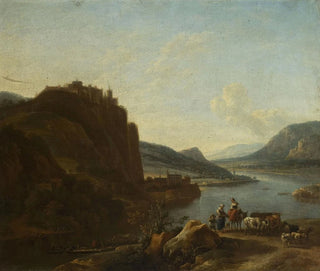 Jan Vermeer van Haarlem the Elder - Waterside landscape.webp