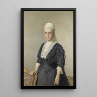 Jan Veth - Koningin Emma prinses van WaldeckPyrmont Weduwe van koning Willem III.webp