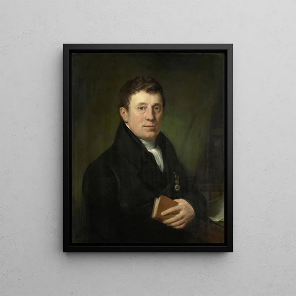Hendrik Harmen Klijn 1773-1856 Poet - Jan Willem Pieneman — inramlat konstverk på väggen
