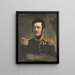 Portrait du lieutenant-général Frederik Knotzer - Jan Willem Pieneman — inramlat konstverk på väggen