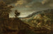 Landskapsbild av berg - Jan Willemsz Decker — vy av konstverket