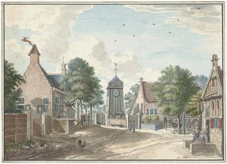 Jan de Beijer - Gezicht op het Klokhuis te Overveen.webp
