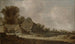 En sandig väg med torp - Jan van Goyen — vy av konstverket