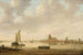 Vue de Dordrecht depuis le Dordtse Kil - Jan van Goyen — vy av konstverket