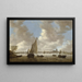 Vue de Dordrecht depuis le nord - Jan van Goyen — inramlat konstverk på väggen