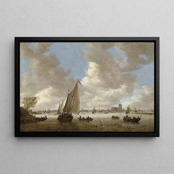Jan van Goyen - View of Dordrecht from the North.webp