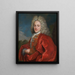 Joannès Jacobus Moretus - Jan van Helmont — inramlat konstverk på väggen
