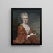 porträtt av Theresia Mechtildis Schilders - Jan van Helmont — inramlat konstverk på väggen