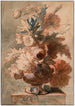 En vas med blommor - Jan van Huysum — vy av konstverket