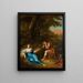 Procris död - Jan van Neck — inramlat konstverk på väggen