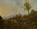 Landskap med herdar - Jan van Ossenbeeck — vy av konstverket