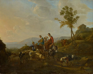 Jan van Ossenbeeck - Landscape with Shepherds.webp