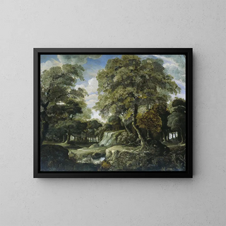 Jan van der Heyden - View in the Woods.webp