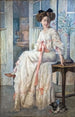 Portrait de Madame AJ - Jane Atché — vy av konstverket