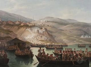 January Suchodolski - Episode in the Caucasian wars  Crossing the river in Arcx.webp