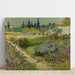 Reproduktion av målningen Trädgård i Arles - Vincent van Gogh