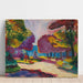 Reproduktion av målningen Trädgård i Luxembourg - Henri Matisse