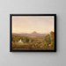 Landskap i höst, Sugar Loaf Mountain, Orange County, New York - Jasper Francis Cropsey — inramlat konstverk på väggen