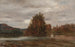 grå dag på Esopus - Jasper Francis Cropsey — vy av konstverket