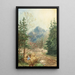 Greenwood Notch New Jersey - Jasper Francis Cropsey — inramlat konstverk på väggen