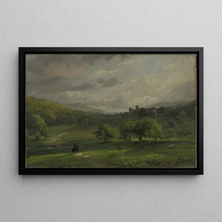 Jasper Francis Cropsey - Lulworth Castle.webp