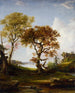 L'Hudson à Piermont - Jasper Francis Cropsey — vy av konstverket