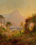 Villa d'Este Tivoli - Jasper Francis Cropsey — vy av konstverket